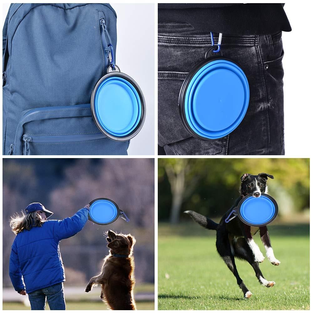 PetArcadia™ Foldable Travel Pet Bowl | Essential for Walks, Hikes & Trips