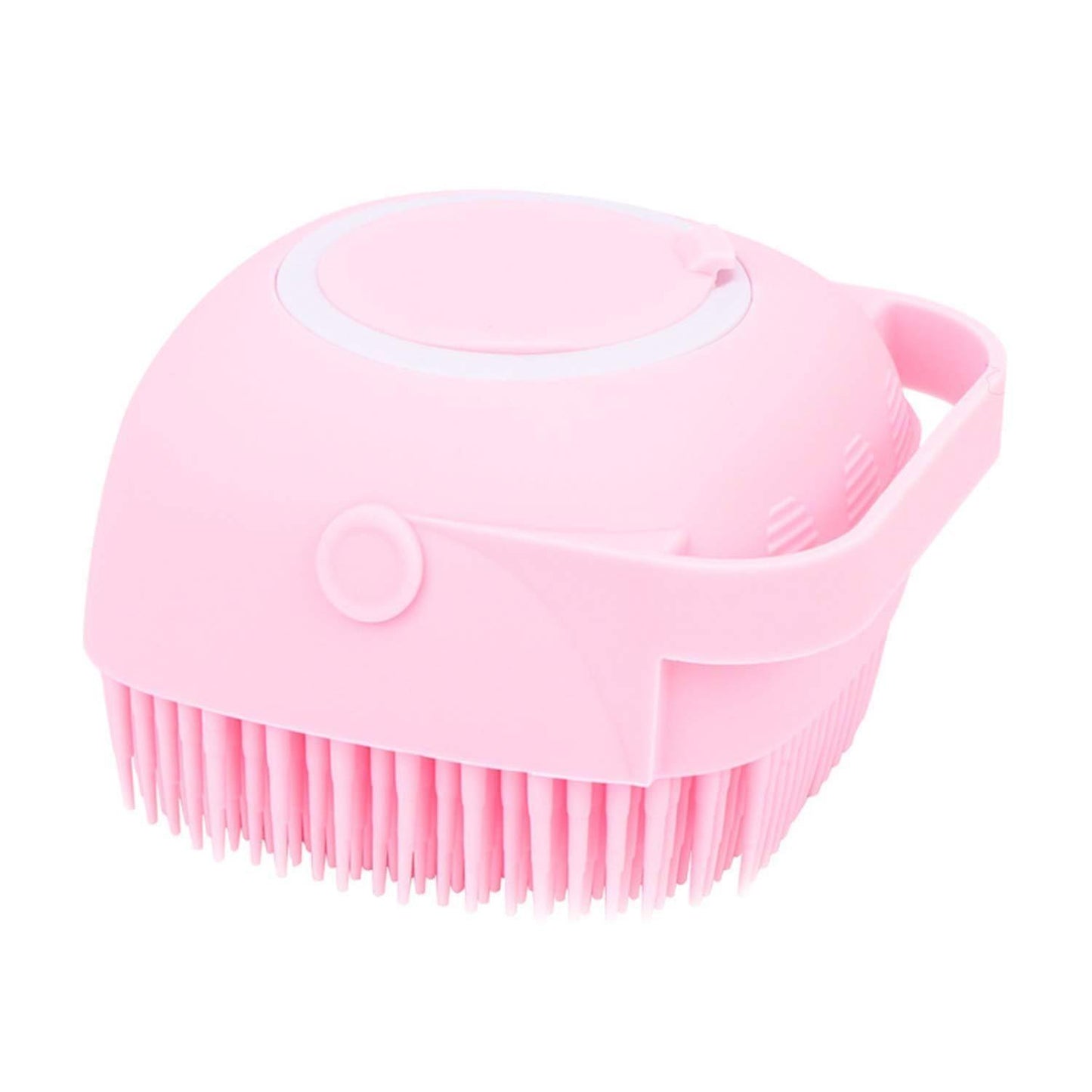 PetArcadia™ Gentle Silicone Pet Bath Brush | 2-in-1 Shampoo Dispenser & Massager